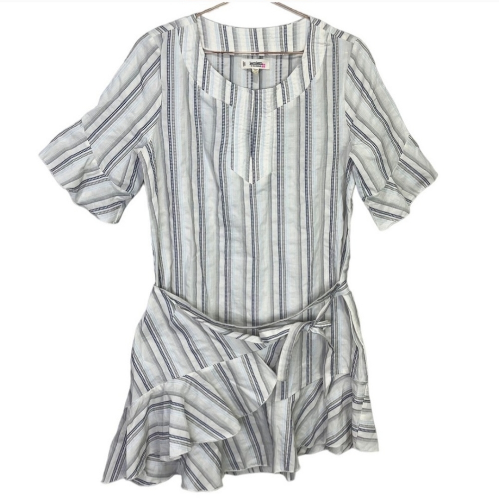 LemLem striped ruffle wrap dress. #17.   Size Small